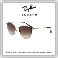 【睛悦眼鏡】永恆經典不滅 RAY BAN 太陽眼鏡 RB-3578-9009/13（尺寸50）63698