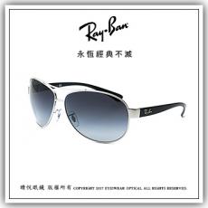 【睛悦眼鏡】永恆經典不滅 RAY BAN 太陽眼鏡 RB-3386-003/8G（尺寸67）63658