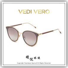 【睛悦眼鏡】美學與潮流的完美揉合 VEDI VERO 太陽眼鏡 VE HUA BRG 75719