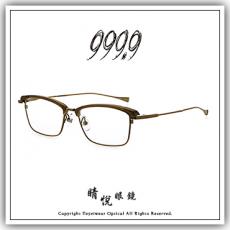 【睛悦眼鏡】追求完美 永不停歇 日本神級眼鏡品牌 999.9 眼鏡 M EL 1903 76045