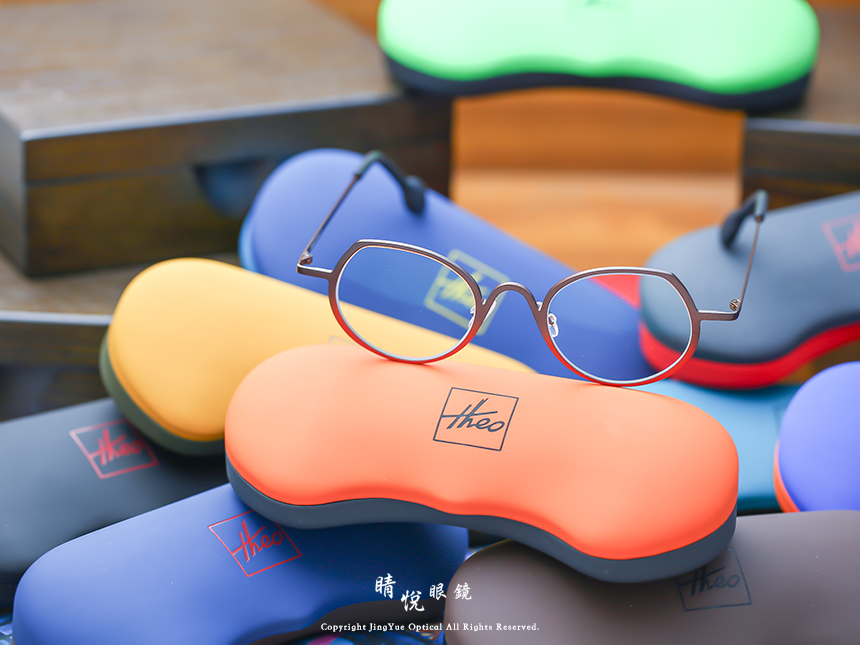 【theo 新作入荷】 大膽前衛 獨一無二 比利時 theo 眼鏡 95402