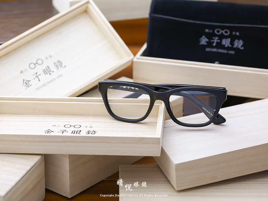 【金子眼鏡 新作入荷】職人工藝 完美呈現 賽璐珞系列 KC HP BK 89078